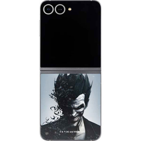 DC Comics Arkham Origins Joker Arkham Galaxy Z Flip6 Skin
